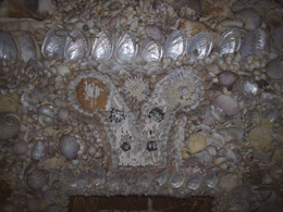 Part of the interior of the shell house ©J Parry